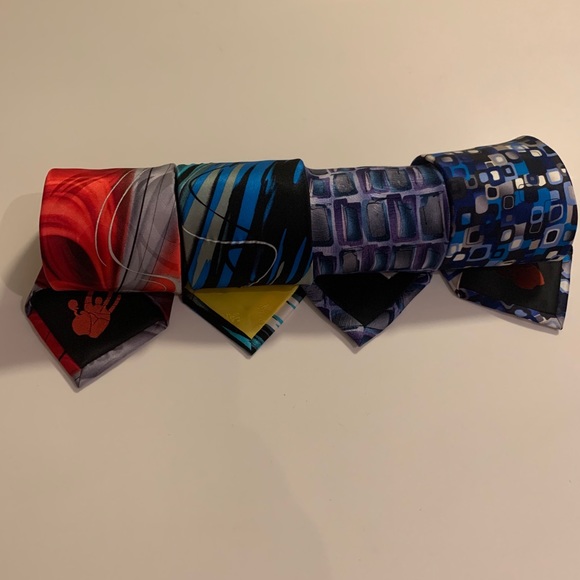 J. Garcia Other - BUNDLE Jerry Garcia Ties (x4)
